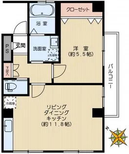 新井ビル【2階】の間取り