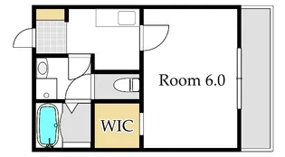 ポルトボヌール【3階】の間取り
