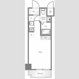 パレ・ドール文京メトロプラザI【4階】の間取り