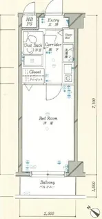 日神パレステージ町田【3階】の間取り
