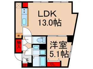 VISTA要町【2階】の間取り