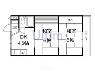 トアベルデュール【1階】の間取り