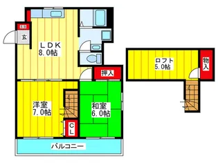 大融ビル【4階】の間取り