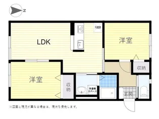 レジデンス【1階】の間取り