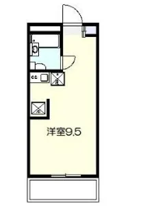 コーポヒーロ【1階】の間取り