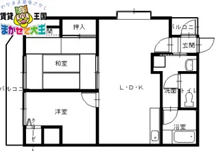 パークシティ諏訪【9階】の間取り