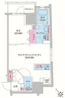 レジディア荻窪III【4階】の間取り