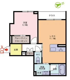 LIBERONDO【1階】の間取り