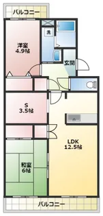 Windy川井【1階】の間取り