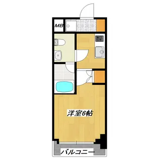 エストゥルース新小岩【2階】の間取り