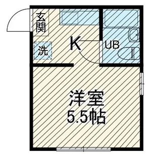 ホワイトキャビン高舟【2階】の間取り