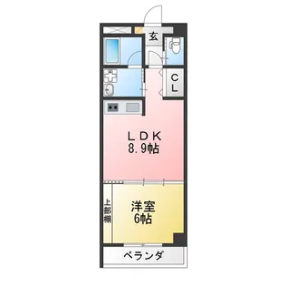 ラ・ルーチェ【1階】の間取り
