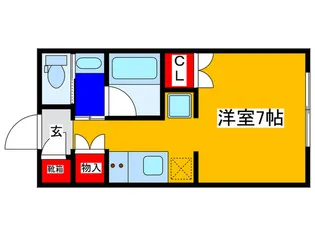 FARE赤羽II【2階】の間取り
