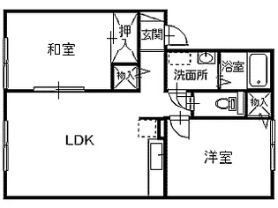 セジュール575【2階】の間取り