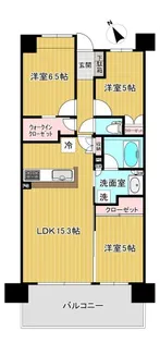 パークホームズ横浜矢向【6階】の間取り