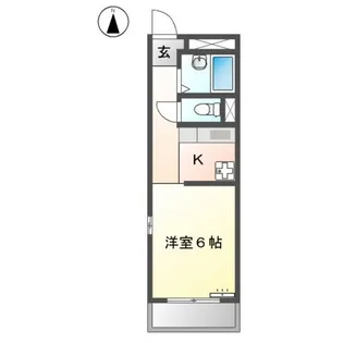 アメニティ鈴木【3階】の間取り