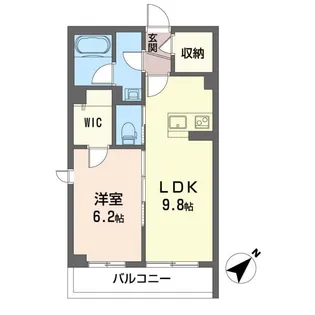 ビクトワール【3階】の間取り