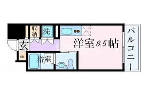 白川公園パークマンション【2階】の間取り