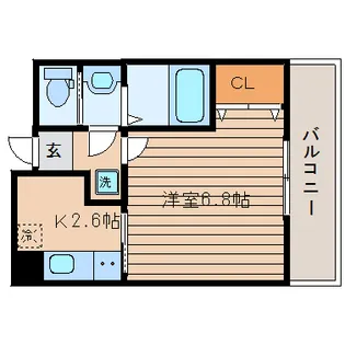 HF仙台レジデンスEAST【5階】の間取り