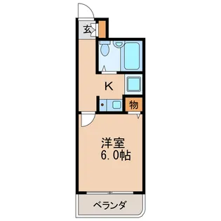 ライオンズマンション新栄【7階】の間取り