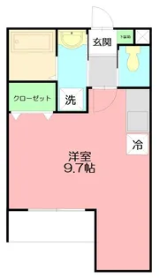 ブラウンナッツ【1階】の間取り
