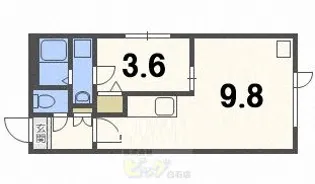 エスパス5・5【2階】の間取り