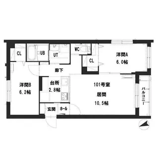 LVR【1階】の間取り