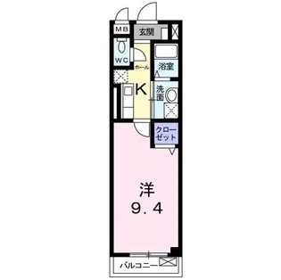 セレノ武庫川【2階】の間取り