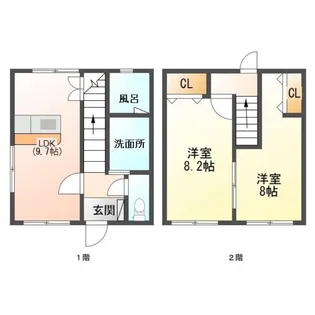 リトリート須天の間取り