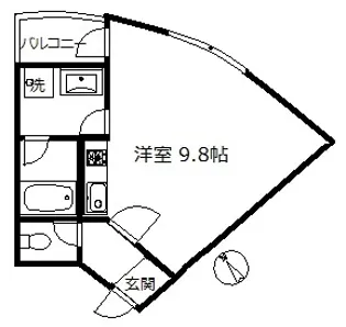 ブラッドメアリーフォート【2階】の間取り