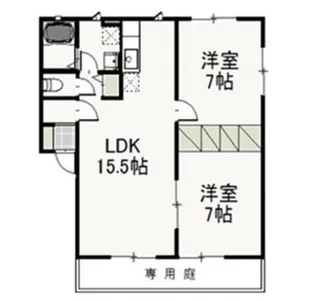 あみんB【1階】の間取り