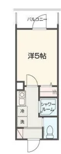 MELLAS小島新田【2階】の間取り