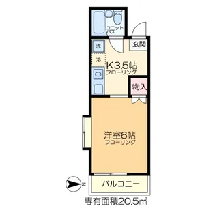 プラネックスW【2階】の間取り