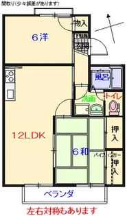セジュール広A【1階】の間取り