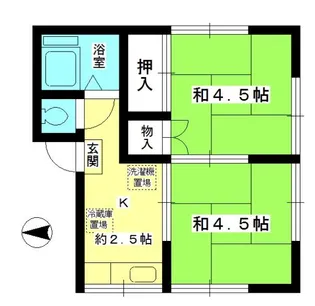 高和ハウス【2階】の間取り