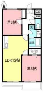 ローンヒルズヤハラ【1階】の間取り