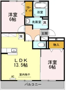 グランパルク【3階】の間取り