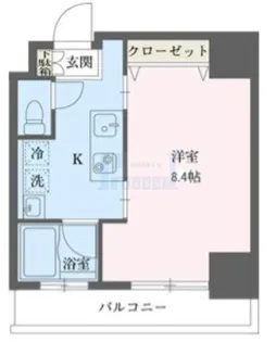 リーフコンフォート赤羽【5階】の間取り