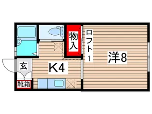 コンフォート上杉【1階】の間取り
