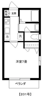 シャーメゾン国分寺【2階】の間取り
