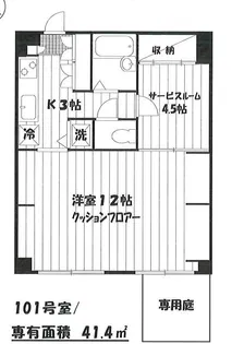 A-FLAT【1階】の間取り
