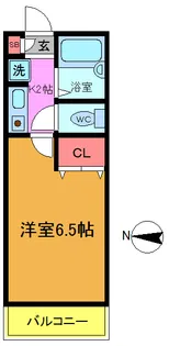 セントラル14【2階】の間取り