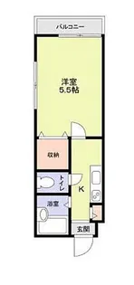 カーサ梓【2階】の間取り
