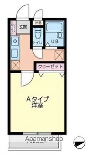 ジョイプレイス中原【3階】の間取り