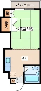 ホワイトヒルハウス【2階】の間取り