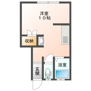 メゾンフォンテーヌ【1階】の間取り