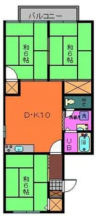 ガーデンハイム B棟【1階】の間取り