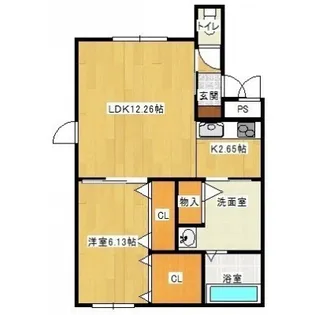 パークサイドアベニューVII【1階】の間取り