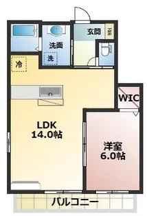 千葉県習志野市藤崎2【アパート】の間取り