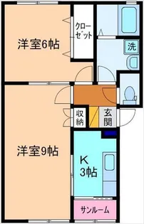 アントレII【1階】の間取り